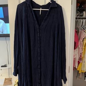 Free People Navy Dress
